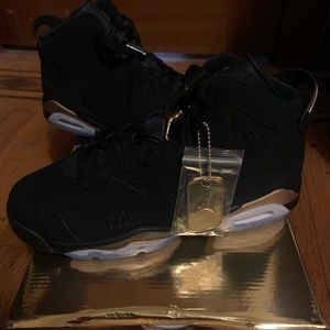 Jordan 6 DMP (black/gold) 6Y 7.5W